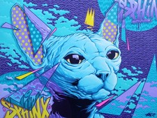 Toile "SPHYNX" 60 x 80 cm OPOIL (graffiti, street art)
