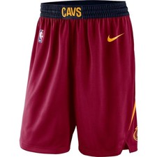 CLEVELAND CAVS CAVALIERS SHORTS NIKE JERSEY CLRS L LARGE 36 38 NBA NEW RARE