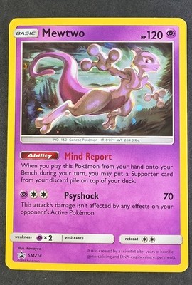 Mewtwo SM214 Sm Holo