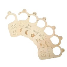 7 Pack Baby Wardrobe Dividers - Newborns to 24 Months