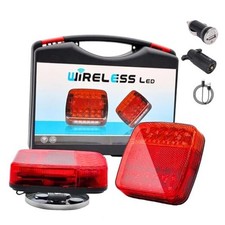 Magnetic Wireless Tail Lights for Trailer, 2025 Upgraded Wireless Trailer
