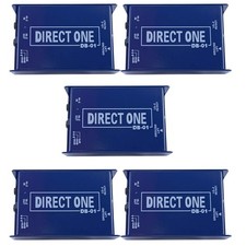 Yovus 5-Pack Pro Audio Passive DI Direct Box