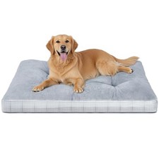 MIHIKK Washable XXL Dog Bed for Extra Large Dogs - Premium Foam, Anti-Slip Botto