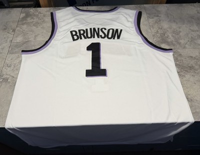 NWOT Villanova Jalen Brunson White Purple Jersey Size Small