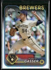 2024 Topps Chrome Update #USC50 Robert Gasser Refractors