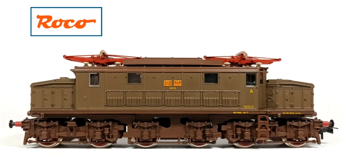 Locomotive électrique Roco FS E 636.248 - Échelle HO - Neuve En Boîte - Italie
