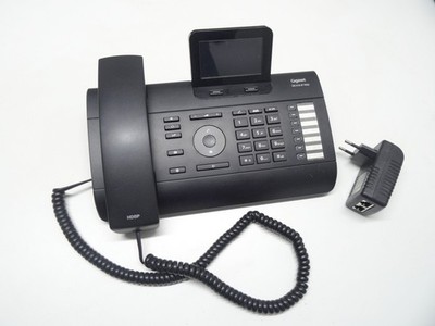 Gigaset DE410 IP PRO VOIP Telefon mit POE Adapter Injector