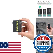CYCPLUS Tiny Electric Bike Pump AS2Ultra, 90g, Magnesium Alloy Shell, Black