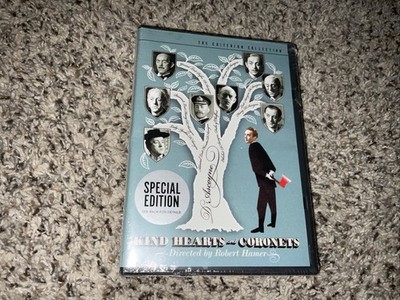 KIND HEARTS AND CORONETS [The Criterion Collection] Special Edition New, Sealed