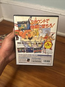 Fire Suplex 3 Count Bout SNK NEO GEO AES NTSC Japan COMPLETE TESTED WORKING