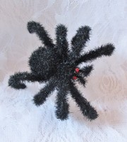 1 Deko Spinne Schwarz FüR Halloween Party Dekoration PlüSchspinne