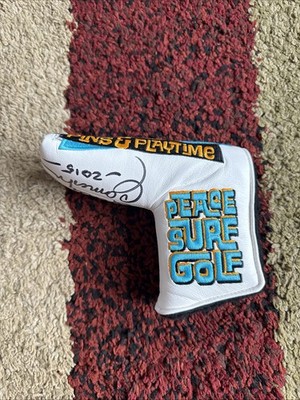 Scotty Cameron 2015 Pins & Playtime Blue Auto Peace Surf Golf Putter Headcover