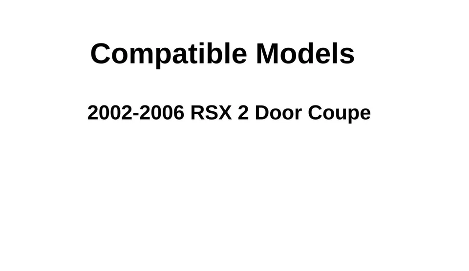 Fit 2002-2006 Acura RSX Rear Back Window Glass Heated — 第 4/4 张图片