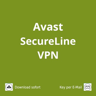 Avast SecureLine VPN 10 Geräte, 2Jahre Mac,Win,Android,iOS,Digitaler Download DE