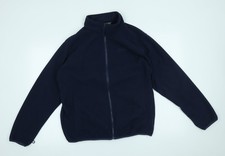 Womens UK M Regular Hi Gear Blue Full Zip Sweatshirt