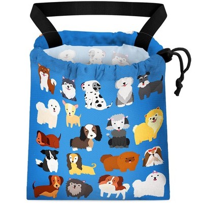 GEGEPINK Car Trash Bag Hanging 11*14 inches, Cute Animal Dogs 