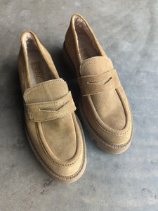 NWT ZARA WOMAN SS25 BROWN SOFT SUEDE LACED LOAFERS MOCASSINS SIZE 8-8.5 1509/510 NWT ZARA WOMAN SS25 BROWN SOFT SUEDE LACED | Mercari main image 4