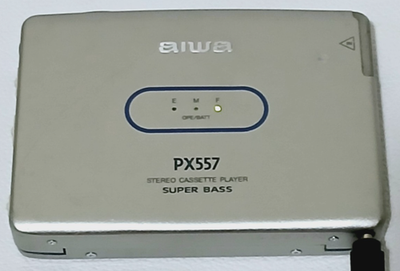 Aiwa Stereo Cassette Player HS-PX557 - For parts only - super Rare