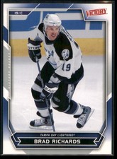 Brad Richards 2007-08 Upper Deck Victory Tampa Bay Lightning #70
