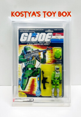 GI Joe SCI-FI 1986 MOC AFA 80 Hasbro Vintage New Factory Sealed Action Figure