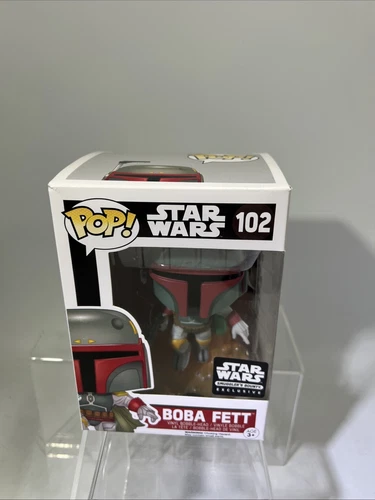 Funko Pop! Star Wars: Boba Fett Vinyl Figure #102 Smugglers Bounty Exclusive #ML
