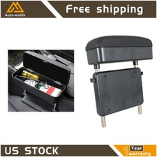 Car Arm Rest Center Console Universal Armrest Box Elbow Adjustable Support
