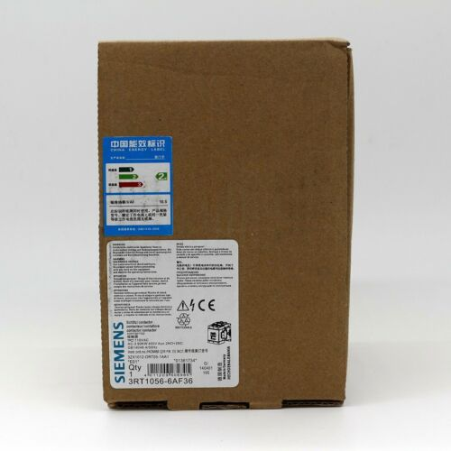 Contattore SIEMENS 3RT1056-6AF36 3RT10566AF36 nuovo spedizione celere 1 pz - Foto 1 di 1