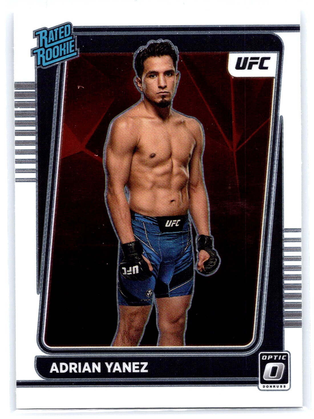 2022 PANINI DONRUSS OPTIC UFC BASE RATED ROOKIE RC #105 ADRIAN YANEZ MMA