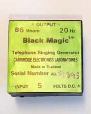 Black Magic Telephone Ringing Generator  Square Wave Model 5 Vin