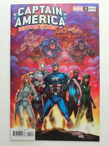 Captain America Sentinel of Liberty #9 Marvel 2023 Ron Lim Variant Cover NM