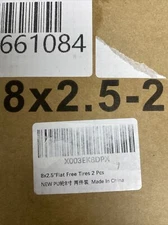 Gicool 8X2.5 Polyurethane With Alloy Steel Hub 8” Max Cap. 176LBS 2.2 offset 2pk