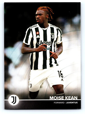 2021-22 TOPPS Juventus Official Team Set 20 Moise Kean
