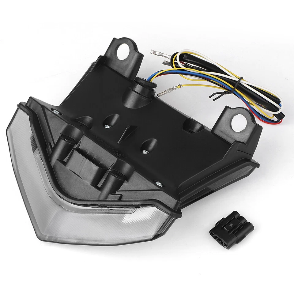 Luz trasera LED integrada señal de giro de freno DRL para Kawasaki Z900 Ninja 650 Z650 Foto 2 de 4