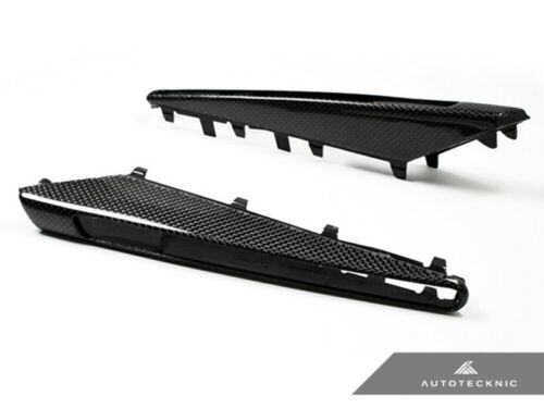 AutoTecknic Carbon Fiber Fender Trims Fits 08-13 BMW E90 / E92 / E93 M3 - Picture 3 of 7