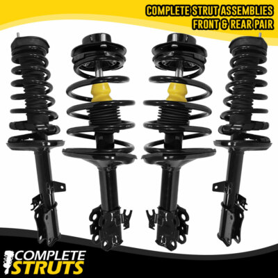 For 1995-1996 Toyota Camry Front & Rear Quick Complete Struts & Coil Springs