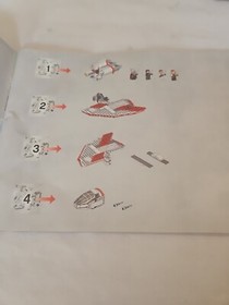 2011, "Lego Star Wars" 7931 T-6 Jedi Shuttle INSTRUCTION MANUAL ONLY