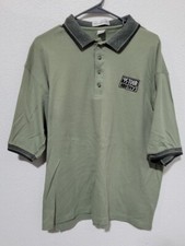 Vintage Kiro TV 7 '95 Tour Green Polo Embroidered Munsingwear USA Made XL
