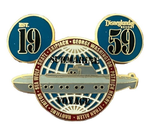 Disney Disneyland Submarine Voyage 1959 Mickey Ears Pin 2006