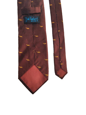 BARTON MODE KRAWATTE SEIDE TIE SOIE SEIDE SILK HERREN KRAWATTE MADE IN ITALY