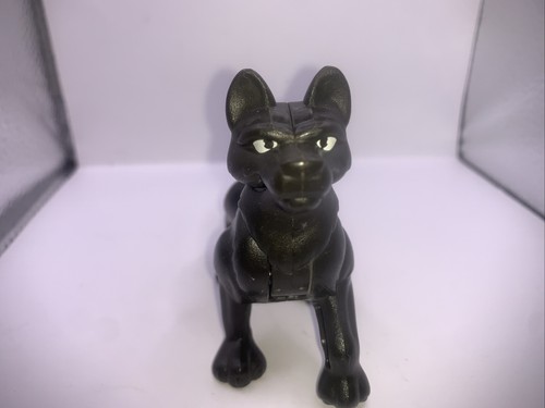 Fisher-Price Imaginext Black Wolf Dog Knight Castle 3" Figure Eagle Talon