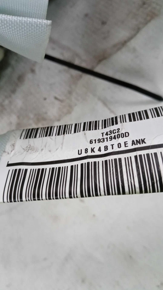 Used Left Curtain Air Bag fits: 2015 Toyota Rav4 gasoline Japan built driver roo Foto 2 de 4