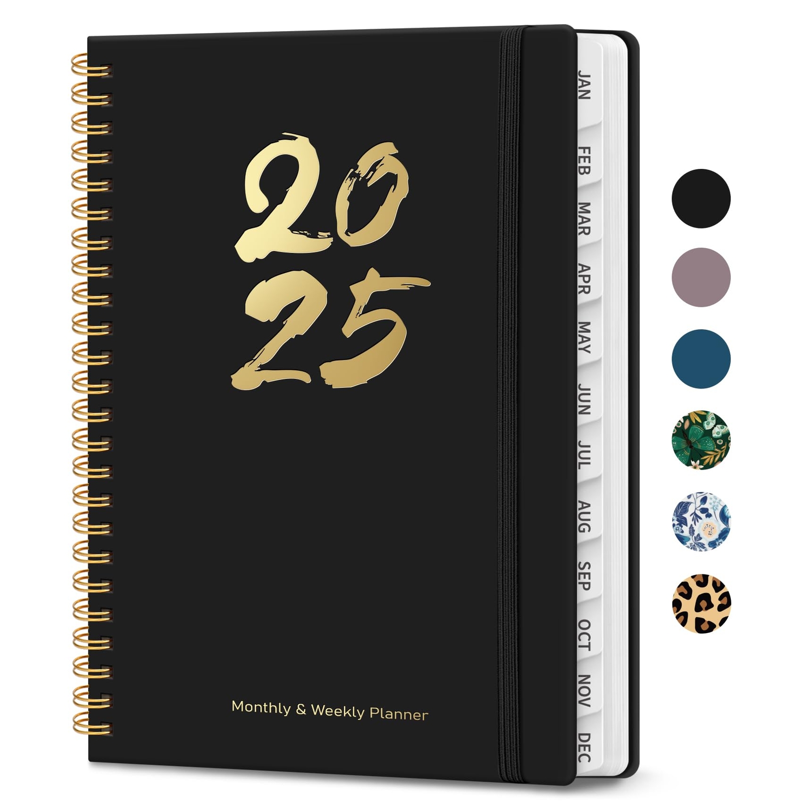 2025 Planner Weekly and Monthly Calendar Planner Book Jan 2025 - Dec 2025 Har...