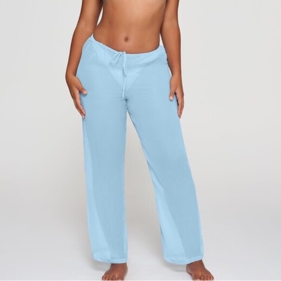 SKIMS Silk Chiffon Cover Up Drawstring Pant