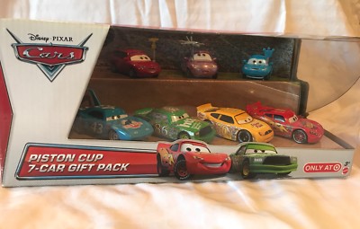 DISNEY PIXAR CARS PISTON CUP 7 CAR GIFT PACK *ONLY AT TARGET