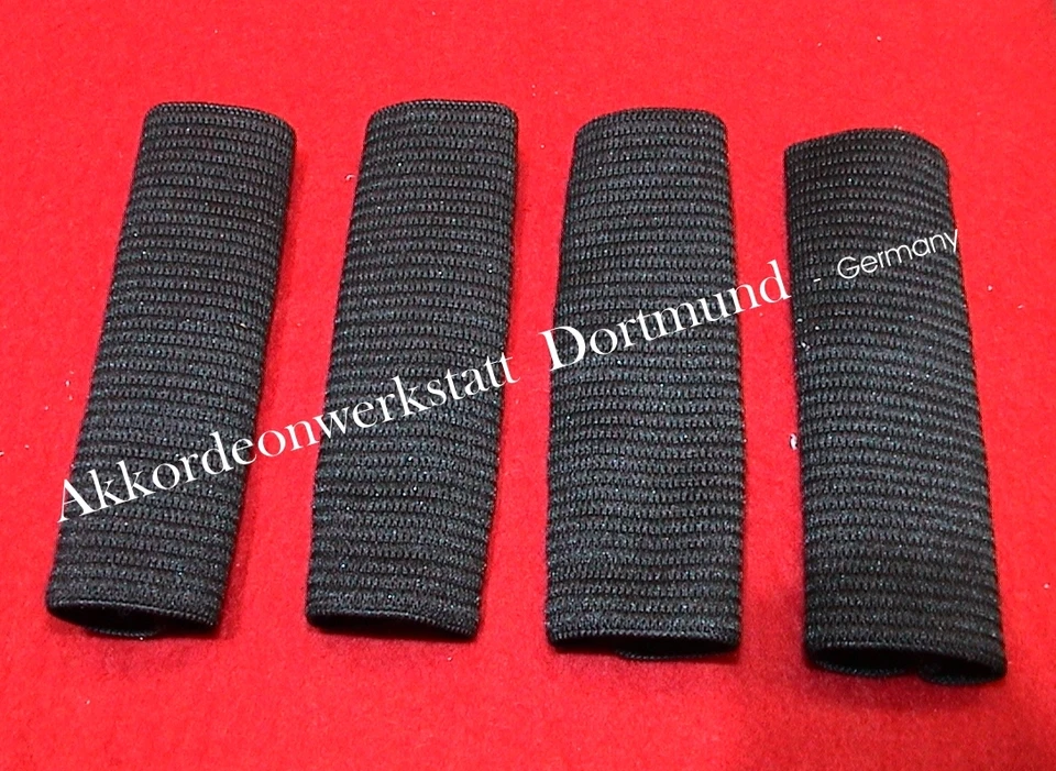 4 x Schnallenschutz für Akkordeon- Gurte, 4 x accordion strap buckles protection - Image 4 of 4