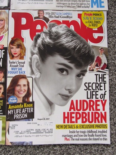 PEOPLE Magazine August 2017 Back Issues Diana Bachelorette Conrad Hepburn Lot-4 - Picture 5 of 5