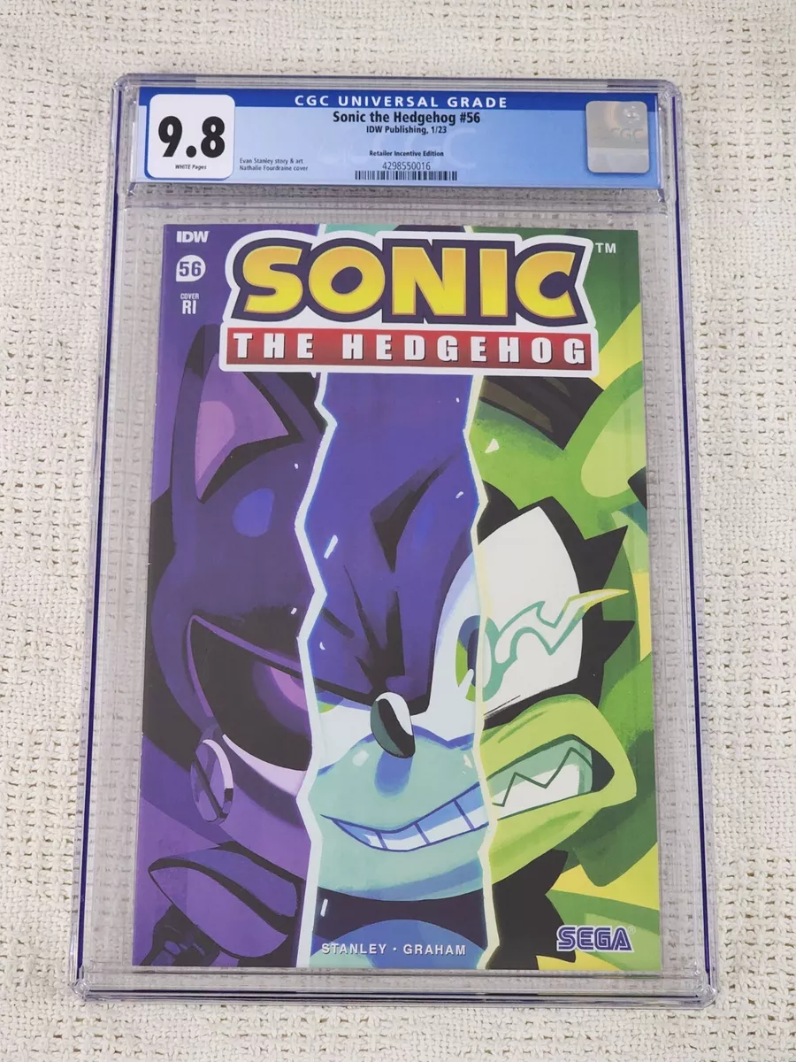 Sonic the Hedgehog #56 Cover C 1 for 10 Incentive Fourdraine