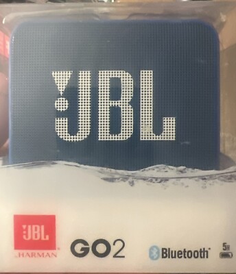 JBL GO2 Portable Wireless Speaker Bluetooth Water Dust proof IP67 - Black