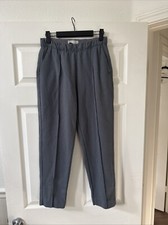 Everlane Pants Womens Small Stone Pleated Tapered Slacks Career Trousers Pockets