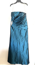 Jade by Jasmine Mother of the Bride Formal 2pc Maxi Dress Sz.14 Teal